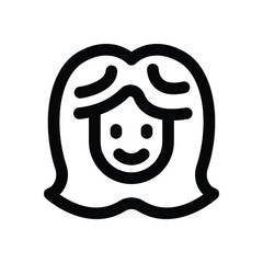 Fototapeta premium customer line icon. Clean and minimalist vector icon for websites, mobile apps, presentations, and logos. Fully scalable and customizable for any project.