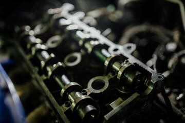 car engine, camshaft and valve repair