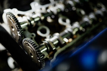 car engine, camshaft and valve repair