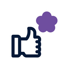 review duotone icon. Sleek and modern vector icon for websites, mobile apps, marketing materials, and corporate design. Fully scalable and ready to use.