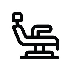 gynecology line icon. Clean and minimalist vector icon for websites, mobile apps, presentations, and logos. Fully scalable and customizable for any project.