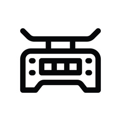 scale line icon. Clean and minimalist vector icon for websites, mobile apps, presentations, and logos. Fully scalable and customizable for any project.