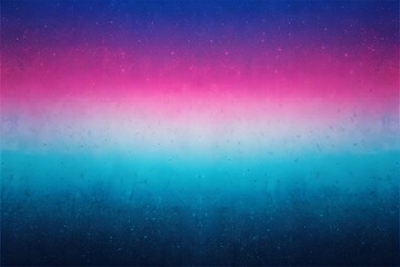 Obraz premium Deep Blue to Magenta Gradient with Vintage Noise