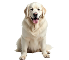 Fototapeta premium Golden Retriever Sitting