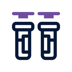test tube duotone icon. Sleek and modern vector icon for websites, mobile apps, marketing materials, and corporate design. Fully scalable and ready to use.