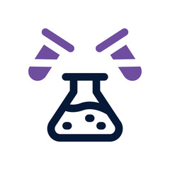 experiment duotone icon. Sleek and modern vector icon for websites, mobile apps, marketing materials, and corporate design. Fully scalable and ready to use.