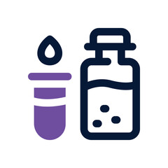 bottle duotone icon. Sleek and modern vector icon for websites, mobile apps, marketing materials, and corporate design. Fully scalable and ready to use.