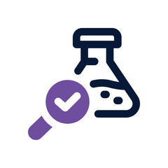 research duotone icon. Sleek and modern vector icon for websites, mobile apps, marketing materials, and corporate design. Fully scalable and ready to use.