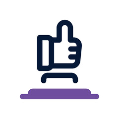 like duotone icon. Sleek and modern vector icon for websites, mobile apps, marketing materials, and corporate design. Fully scalable and ready to use.