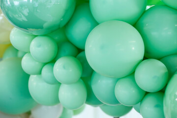 Bright Green Birthday Balloons Perfect for Party Decor