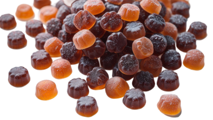 Ingredient Dark Orange Peach-Flavored Pastille Candy