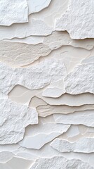 White and Beige Organic Paper Texture Background