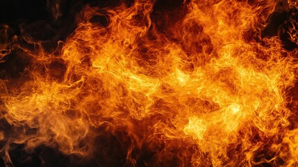 Fiery Abstract Background