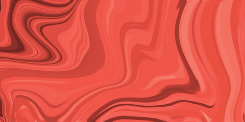 Abstract coral red swirls artistic liquid marble background design ideal for creative projects and decorative digital artwork