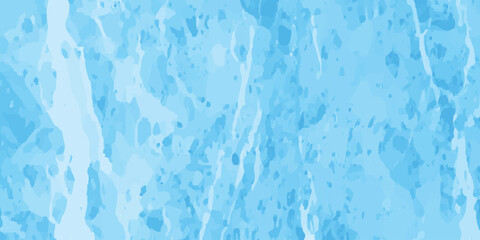 Abstract watercolor blue gradient background texture with artistic splashes and flowing lines for decorative graphic design purposes.