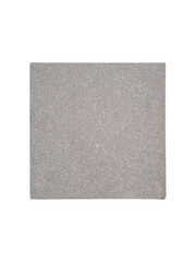 Gray concrete paving slab is isolated.