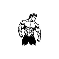 vector illustration of a superhero