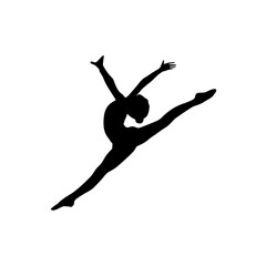 ballet dancer silhouette