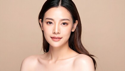 日本人女性のスキンケアイメージ