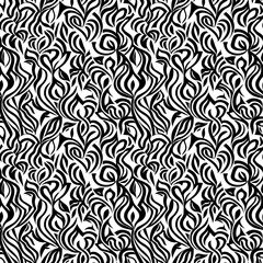 leaves in monochrome for minimalist decor