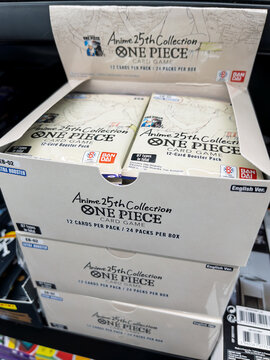 One Piece 25th Collection Anime Card Game Booster Packs
