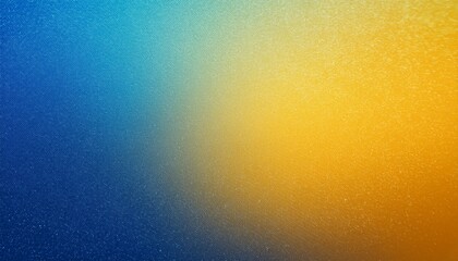 blue yellow grainy noise texture poster background abstract color gradient banner backdrop design copy space