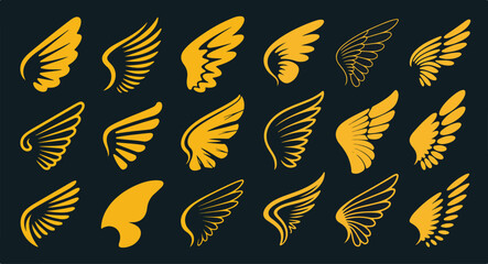 Collection of Golden Wing Designs