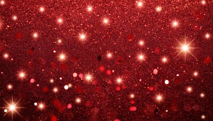 Obraz premium christmas red glitter texture