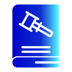Constitution Icon # Notary Pack Themes # Solid Gradient Style