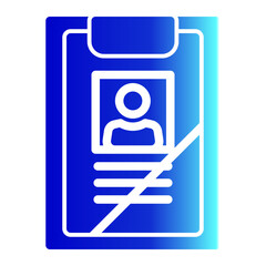 Last Will Icon # Notary Pack Themes # Solid Gradient Style