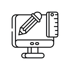 Tools icon vector stock illustration