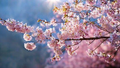 cherry blossoms in spring