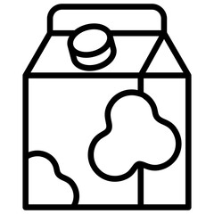 Milk Carton Icon
