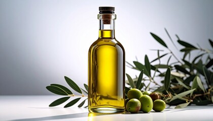 bottle of olive oil