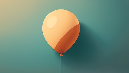 single two tone balloon a minimalist celebration