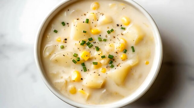 Creamy Potato and Corn Chowder