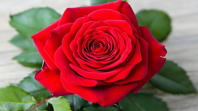 Stunning Red Rose Close Up Photography