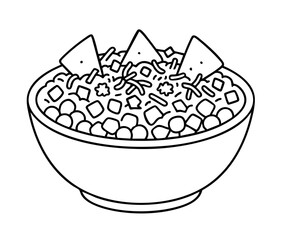 Chaat Flavorful Indian Street Food Snack