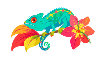 Fototapeta premium chameleon