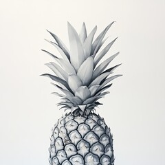 Obraz premium Monochromatic Pineapple