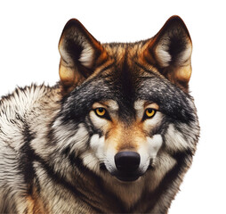 Obraz premium wolf isolated on white