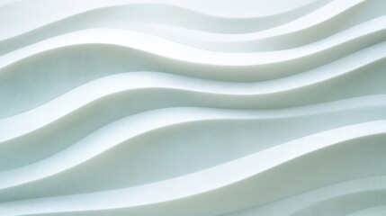 Obraz premium Flowing wave pattern background soft grey texture abstract design minimalist style