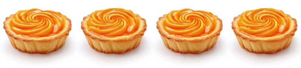 Delicate Orange-Filled Tarts