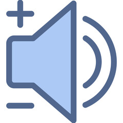 Volume Blue Icon