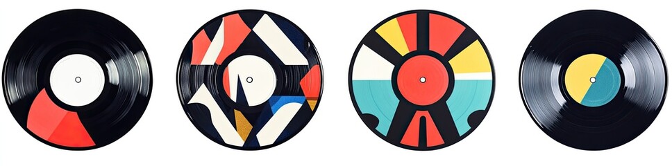 Colorful Vinyl Records (9)