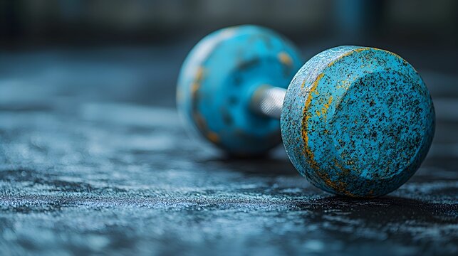 Blue Marble Knobs Close Up