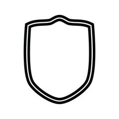 Shield Icon. Protect Security Sign Vector.