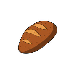 loaf of bread | Hand drawing Clip Art