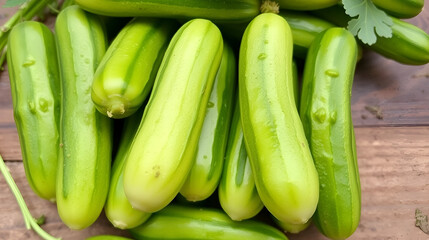 Raw Organic Mini Baby Cucumbers