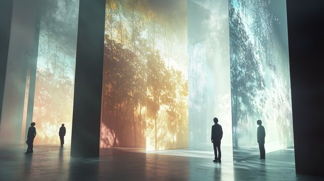 A powerful visual narrative captured from multiple angles, showcasing how perspective can shape storytelling, with each viewpoint offering a new layer of interpretation and connection to the